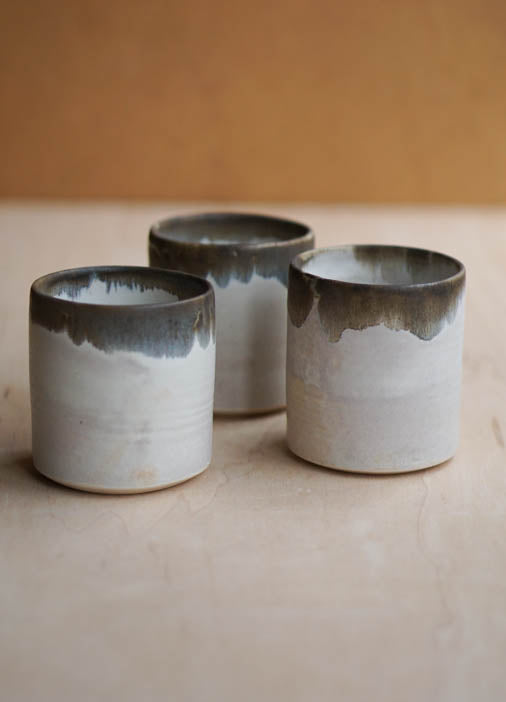 Small cloudy tumbler