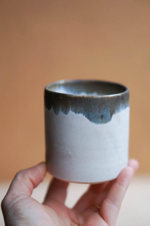 Small cloudy tumbler