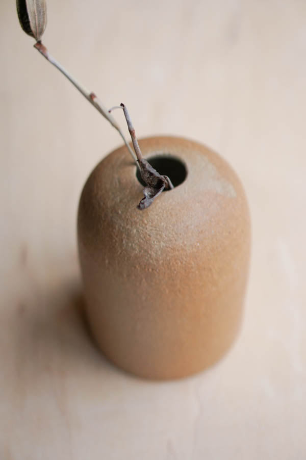Small earthy vase