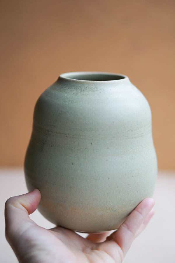 Seafoam Green  vase