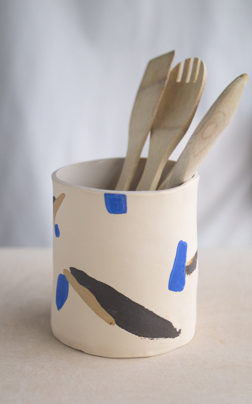 Terrazzo Utensil Holder B