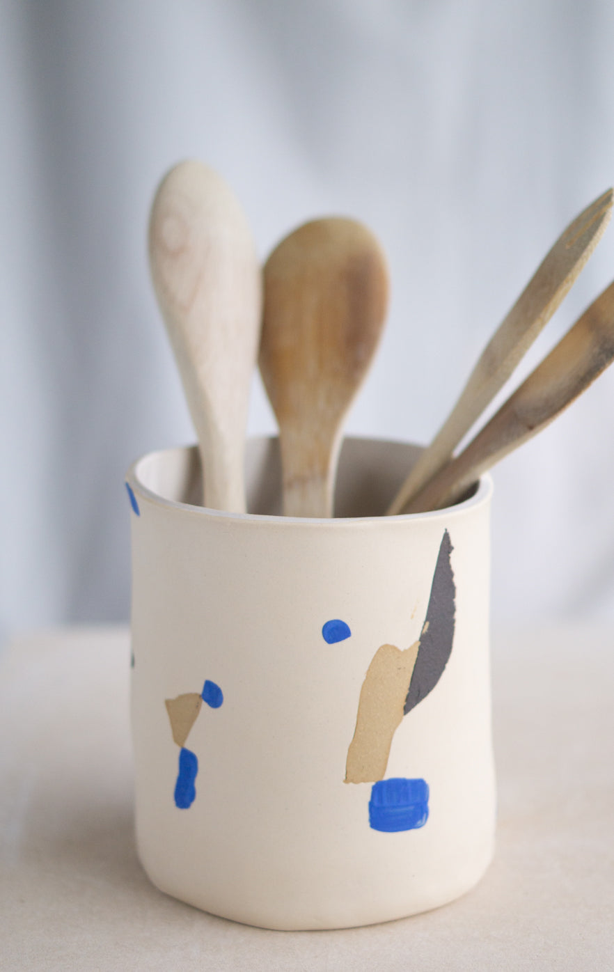 Terrazzo Utensil Holder B