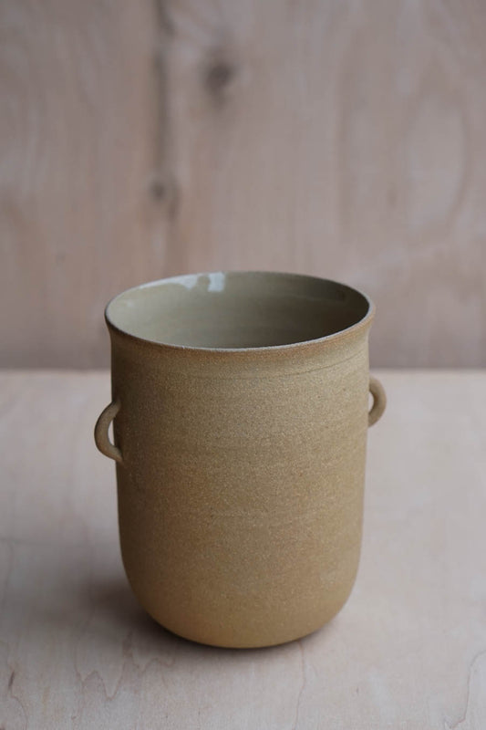 The small handle vase