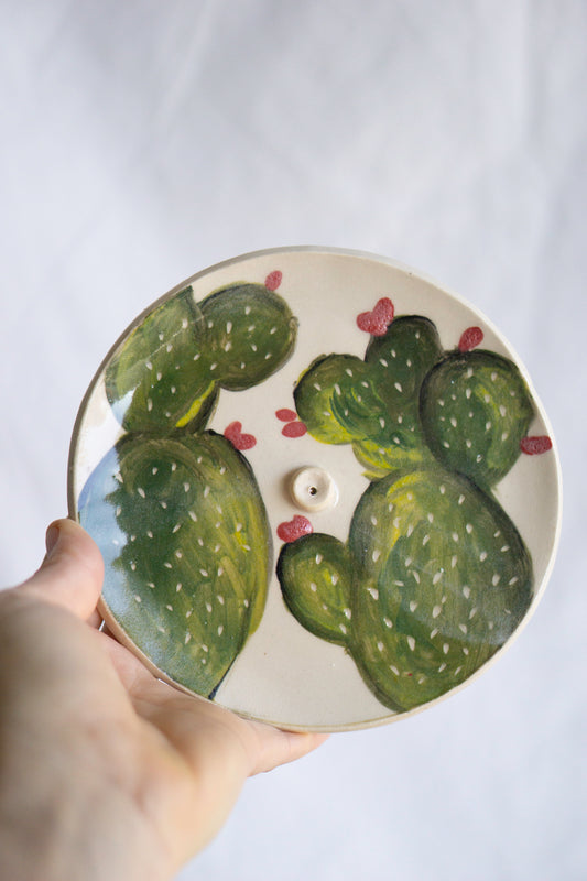 Cactus Incense Holder