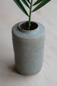 Green sage bottle vase
