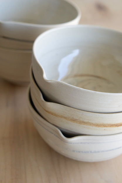 Marbled Clay Matcha Bowl