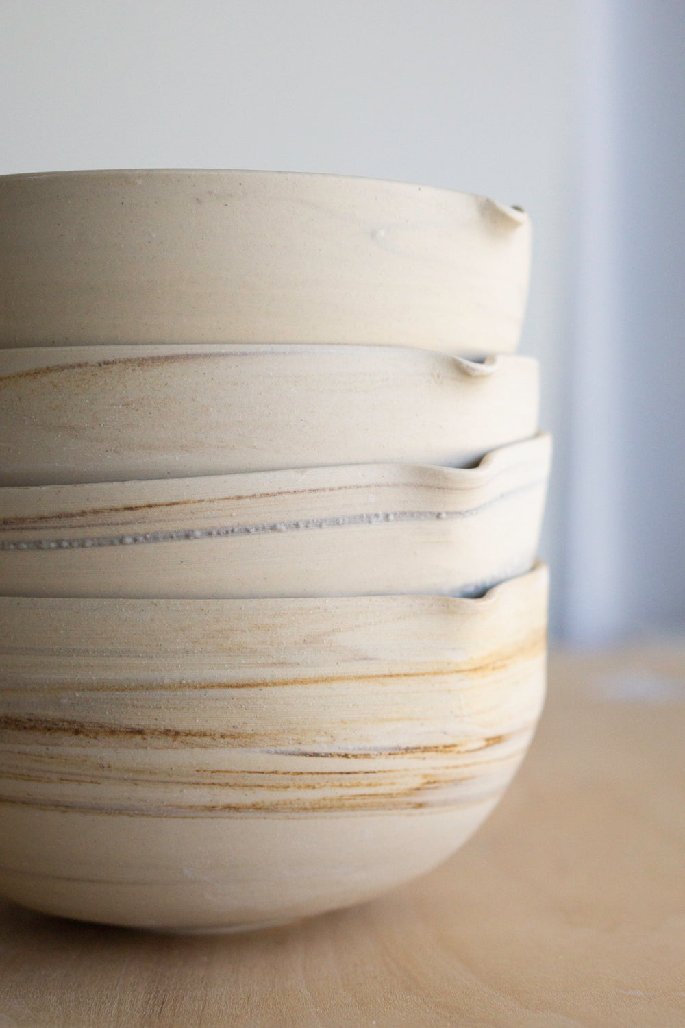 Marbled Clay Matcha Bowl