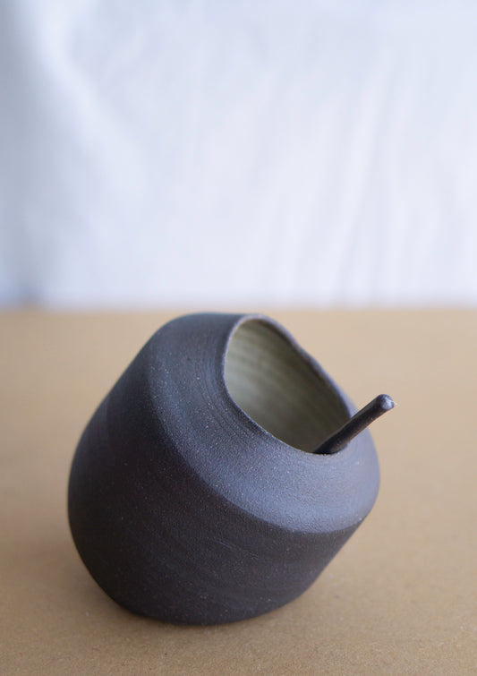 Black salt keeper #C