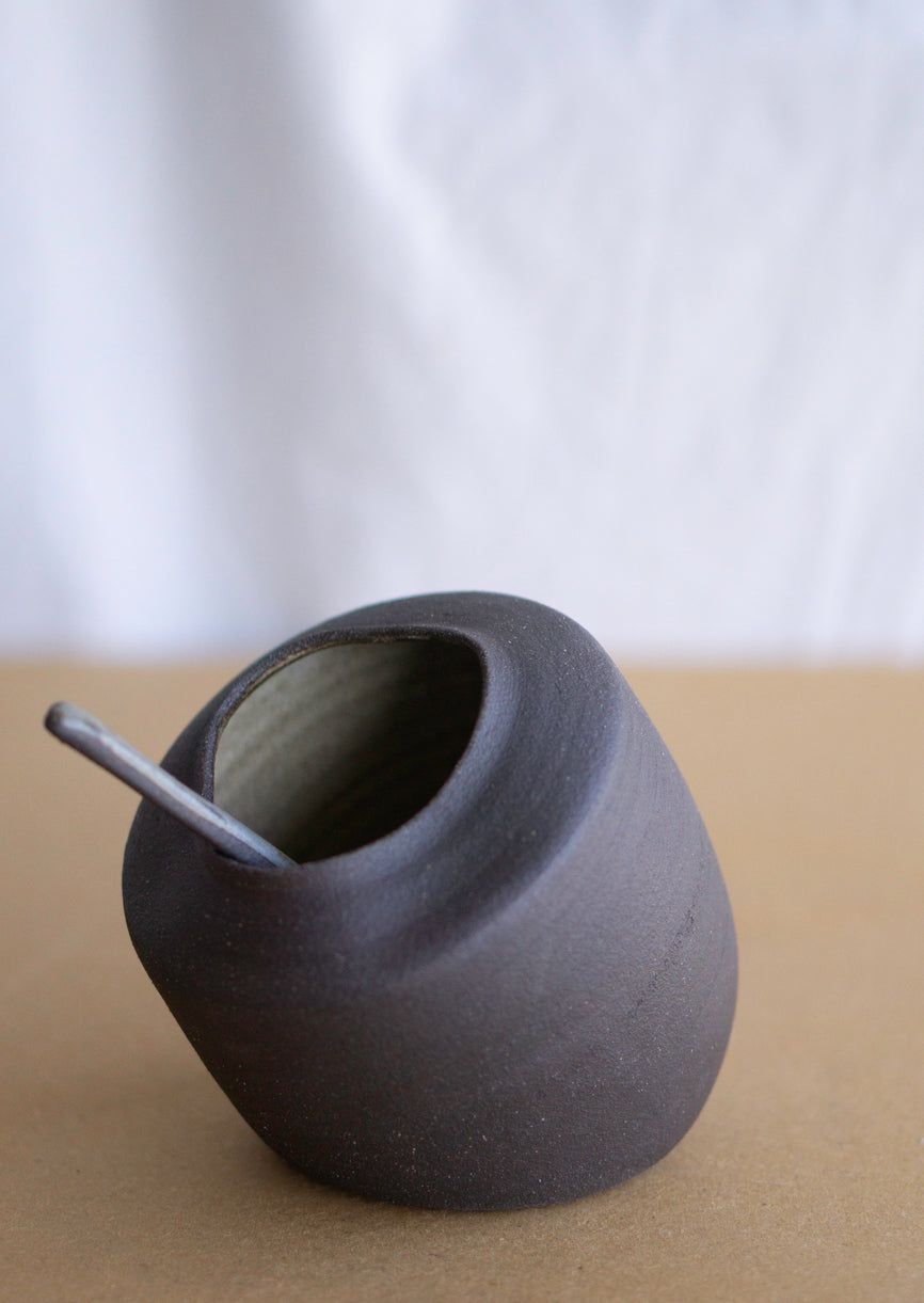Black salt keeper #D