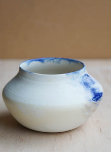 Vase with blue mark
